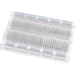 Plug-in board, 85 x 55 mm, pitch 2.54 mm, ABS, BYB-3-74S4430