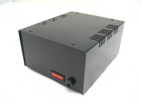 T38 Obudowa metalowa T-38 wymiary: 140 x 80 x 160 mm - czarna - wentylacja