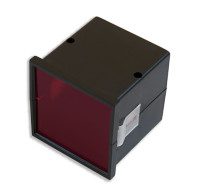 KM-63+PFR Obudowa z tworzywa KM63 wymiary: 72x72x73mm - obudowa tablicowa z filtrem czerwonym - czarna - ABS