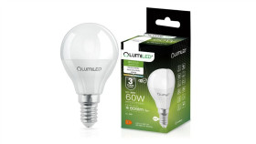 Żarówka Led E14 P40 8W = 60W 806Lm 4000K Neutralna 180 Lumiled