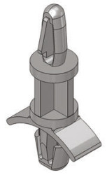 Wspornik słupkowy PCB LCBS-08-01, Ø 4mm, H 12.7mm, 14.2mm , materiał: Nylonowe, Essentra