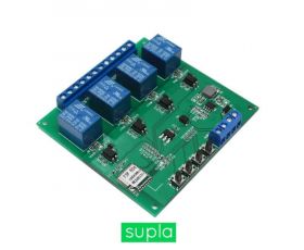 4CH beznapięciowy sterownik WiFi 5-25V DC z usługą zmiany oprogramowania na SUPLA