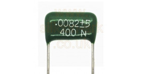 8.2nF 400V mylar capacitor