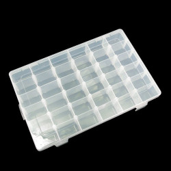 275x175x46mm Organizer Configurable 36 Compartments - Container for Small Items