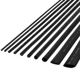 RURKA TERMOKURCZLIWA 1,5 MM-1 M CZARNA