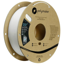 Polymaker PA13001 PolySonic Filament PLA+ Highspeed 1.75mm 1Kg White