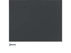 BERKER K.1 Przycisk pojedynczy do ściemniacza przyciskowego sterowanie załączeniem i mechanizmem sterującym antracyt 85141175 HA