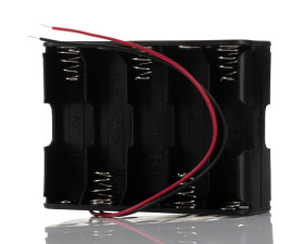 Uchwyt do baterii, x 10, maks. Ø 14.5mm, Smycz przewodu