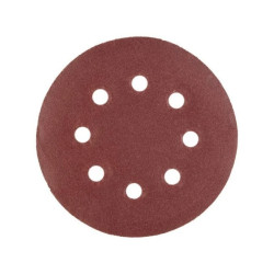 Tarcza szlifierska na rzep Polax z 8 otworami K220, 10 sztuk (54-220)