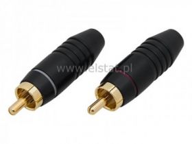 RCA WT złoty Typ CH81 ( 2 szt biały, czerwony )