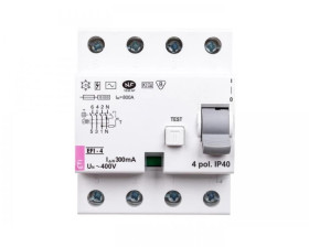 Wyłącznik różnicowoprądowy 4P 100A 0,3A typ A EFI-4 002062154