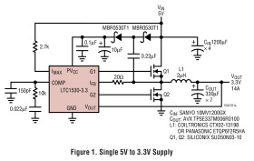 High Power Synchronous Switching Regulator Controller