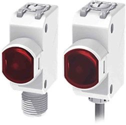 Czujniki fotoelektryczne Czujnik tłumienia tła NPN NO/NC w obudowie prostokątnej zakres 100 mm