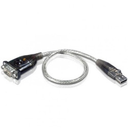 Konwerter szeregowy adapter USB 2.0 A / RS-232 (D-Sub 9-pin) UC232A1 ATEN na kablu 1m