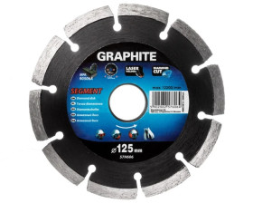 Tarcza diamentowa 125 x 22.2 mm segmentowa spawana laserowo 57H606