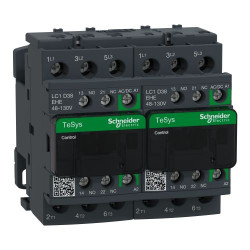 Stycznik odwrotny 48–130 V Schneider Electric styki: 3 38 A 1 NO + 1 NC LC2D38EHE