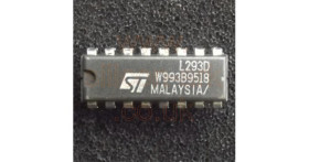 L293D brushed motor driver - STM
