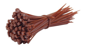 Opaska kablowa UV brązowa 3,6X300