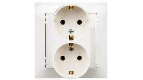 Impresja Gniazdo Podwójne Z/U Schuko Ecrue Gp-2Ys/27