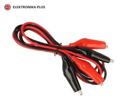 PRZEWODY 2 x KROKODYLEK - 2 x KROKODYLEK 40cm