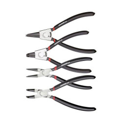 Gedore RED 3301156 Circlip Pliers set, straight and angled 90°, 4 pieces