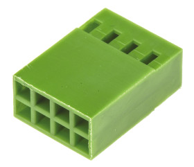 Obudowa złącza 8-pinowe 2-rzędowe raster: 2.54mm TE Connectivity Żeński AMPMODU MOD IV Złącze Centerline Mod IV