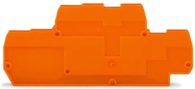 End/Intermediate plate for terminal block, 870-574