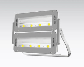 Projektor LED LORD 5 HP 600W 80184lm 134lm/W (zam.1000W) 4000K RA70 MOD.AR (SILVER) IP66 7 lat gwarancji Made in EU