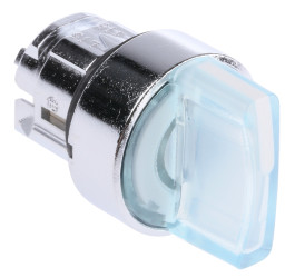 3-pozycyjny wycięcie: 22mm Sprężyna powrotna do środka IP66, IP67, IP69 Schneider Electric siłownik: Standardowy biały