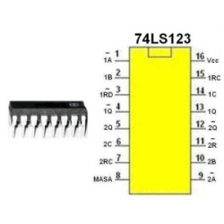 74LS123