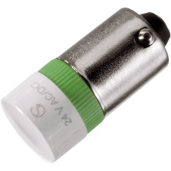 Signal Construct MWCB22629 Multi-Look BA9s White LED Indicator 12VAC/DC