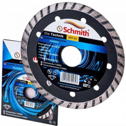Tarcza diamentowa 115mm 22,2mm do gresu płytek betonu turbo Schmith