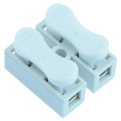 2-Way Screwless Spring Wire Connector
