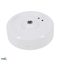 OPRAWA AWARYJNA SKALER OKRĄGŁA 3W OPTYKA SKUPIAJĄCA IP40 AUTOTEST 3H CNBOP