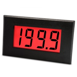 Woltomierz cyfrowy DC LCD Lascar ±1 % 3.5-cyfr