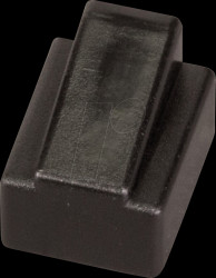 88048.1-10 RJ45 dust cap, black, 10 pieces