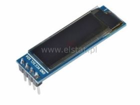 Moduł wyświetlacza OLED biały 0,91 4P 128x32