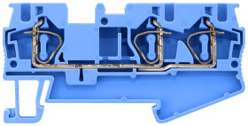 Zacisk do montażu na szynie DIN Siemens poziomy: 1 12AWGsprężynowa 8WH 800 V