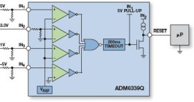 Low Voltage, High Accuracy, Triple/Quad Voltage Microprocessor Supervisory Circuit