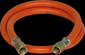 52453 Propane gas hose, 80 cm 1/4" left on both sides