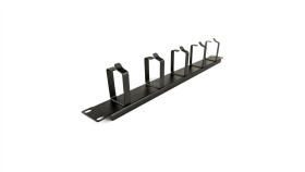 Gt Networks Organizator Kablowy 19 1U Z Haczykami X5 Metal Czarny