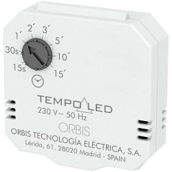 ORBIS OB200007 TDR Flush Mount Time Switch 230V Lighting Control