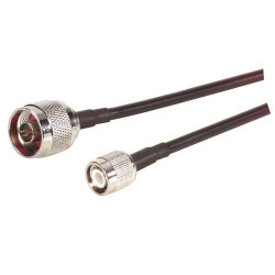 Kabel koncentryczny złącze A TNC złacze B N Type długość 4ft Z zakończeniem