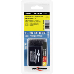 Ansmann 1400-0042 EN-EL14 Camera Battery 7.4V 1050mAh High-Quality Li-Ion