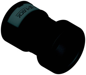 Złącze śrubowe Fränkische Rohrwerke 4891433900 47.4 mm czarny 6 szt.