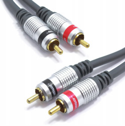 KABEL 4m 2X RCA 2RCA CHINCH AUDIO 2XRCA VITALCO RKD200