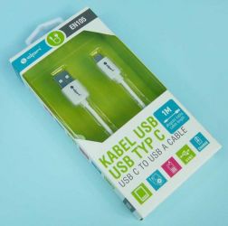 USB 2.0 PRZYŁ.WT.A->WT.MICRO USB-C 1,0mb