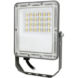 Naświetlacz LED PRAJNA 20W 1800lm 3000-4000-6500K IP65 szary KAFLER