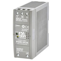 Idec PS5R-VF24 Rail mounted PSU DIN 5A 1 output DIN Rail Power Supply Unit