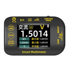 Multimetr S40 o wysokiej precyzji 2,8" ekran TFT w kolorze 320 x 240 pikseli Mierzy napięcie stałe do 1000V Napięcie przemienne